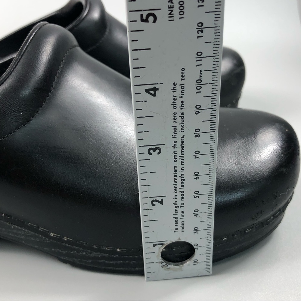 Dansko Women’s Black Leather Slide Mules Clogs Size 9.5 - Picture 12 of 12